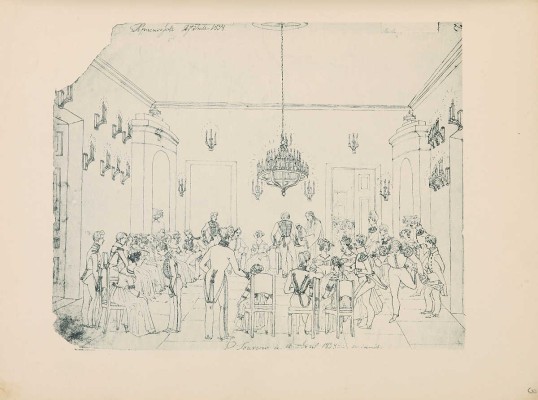 Гоголевское время. Оригинальные рисунки графа Я.П. де-Бальмен (1838-1839) / С вступ. стат. Е.Н. Опочинина. М., 1909.